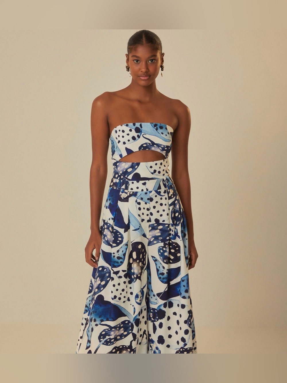 FARM Rio Mantas Strapless Maxi Jumpsuit - Picture 2 of 13